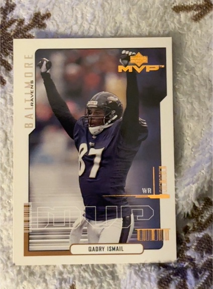 2000 Upper Deck MVP #12 Qadry Ismail — front