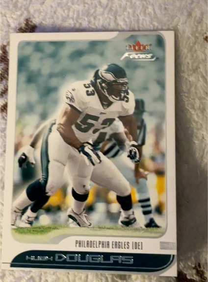 2001 Fleer Focus #138 Hugh Douglas — front