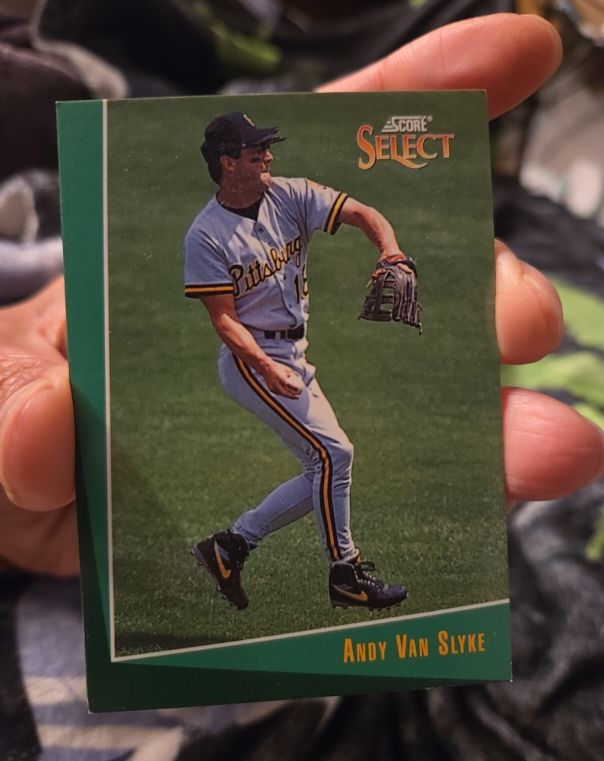 1993 Score Select #35 Andy Van Slyke — front