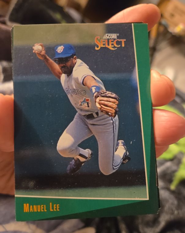 1993 Score Select #380 Manuel Lee — front