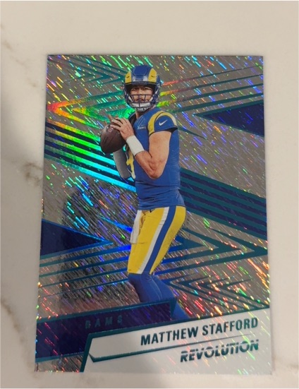 2025 Panini Revolution #38 Matthew Stafford — front