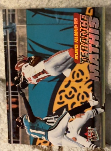 2001 Fleer Ultra #121 Terance Mathis — front