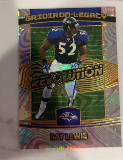 2025 Panini Revolution Gridiron Legacy #23 Ray Lewis — front