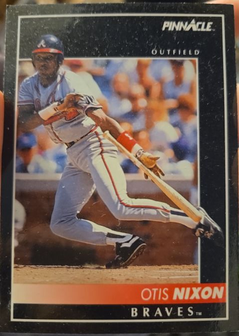 1992 Pinnacle #519 Otis Nixon — front