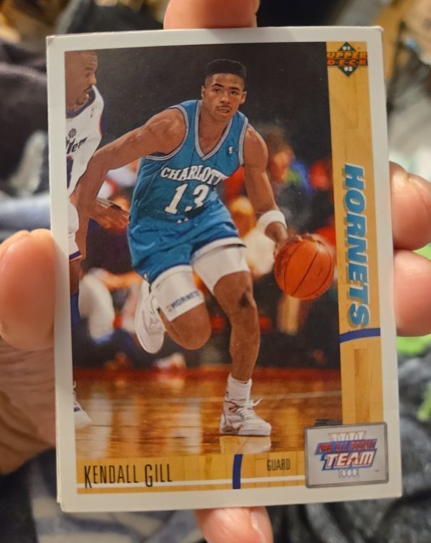 1991-92 Upper Deck #39 Kendall Gill — front
