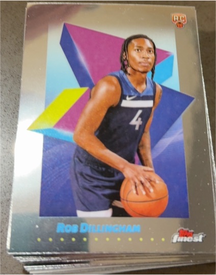2024-25 Topps Finest #61 Rob Dillingham — front