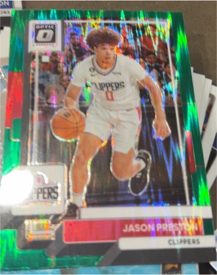 2022-23 Panini Donruss Optic #140 Jason Preston — front