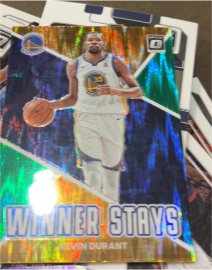 2022-23 Donruss Optic #14 Kevin Durant Winner Stays — front