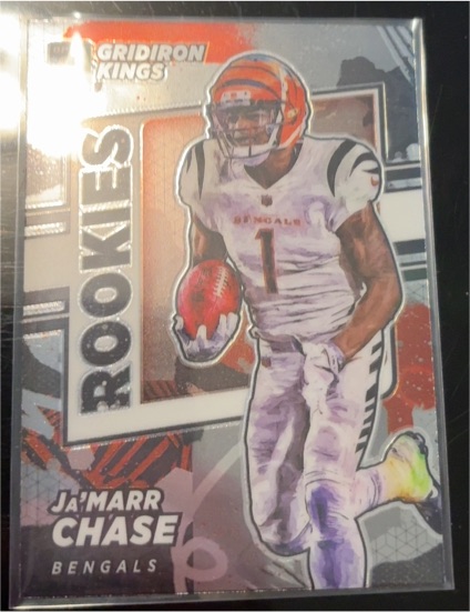 2021 Panini Donruss Optic #RGK-7 Ja'Marr Chase Gridiron Kings Rookie — front