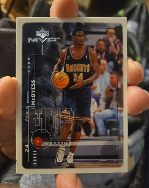1999-00 Upper Deck MVP #37 Antonio McDyess — front