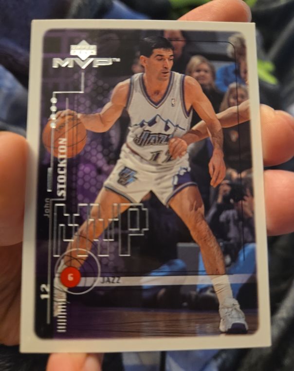 1999 Upper Deck MVP #162 John Stockton — front