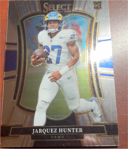 2025 Panini Select #119 Jarquez Hunter — front