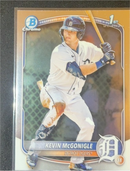 2025 Bowman Chrome #BCP-79 Kevin McGonigle — front
