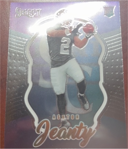 2025 Panini Select Certified #4 Ashton Jeanty — front