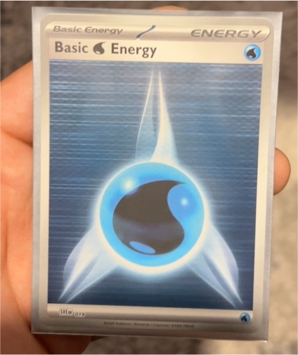 2023 Pokemon Scarlet & Violet #019 Basic Water Energy — front