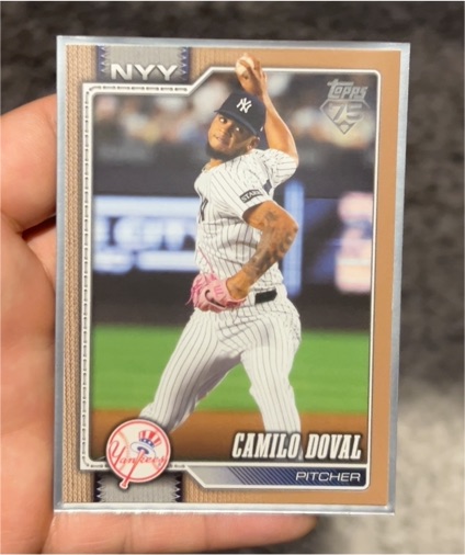 2026 Topps Series 1 #75 Camilo Doval — front