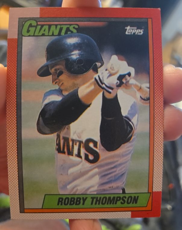 1990 Topps #325 Robby Thompson — front