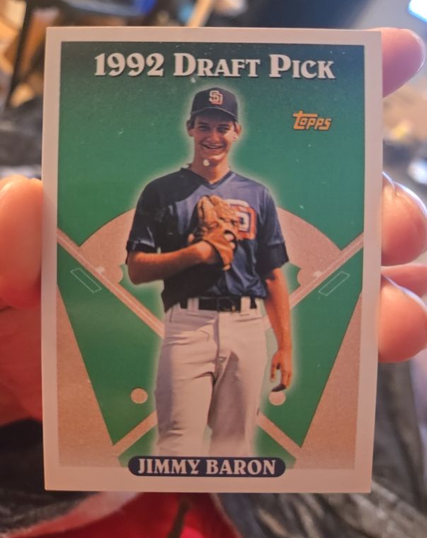 1993 Topps #538 Jimmy Baron — front