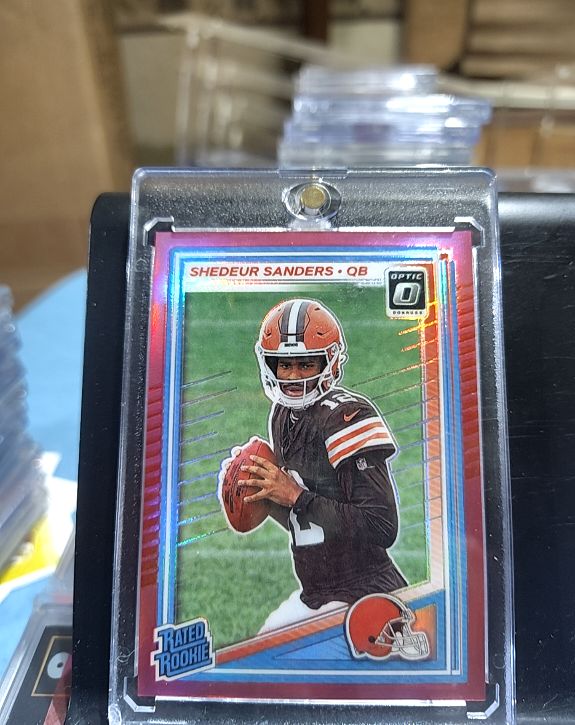 2025 Panini Donruss Optic #203 Shedeur Sanders — front