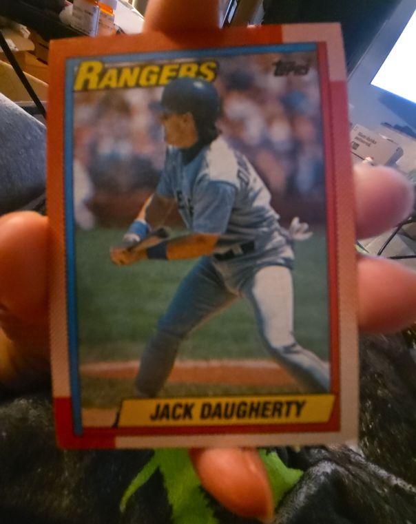 1990 Topps #52 Jack Daugherty — front