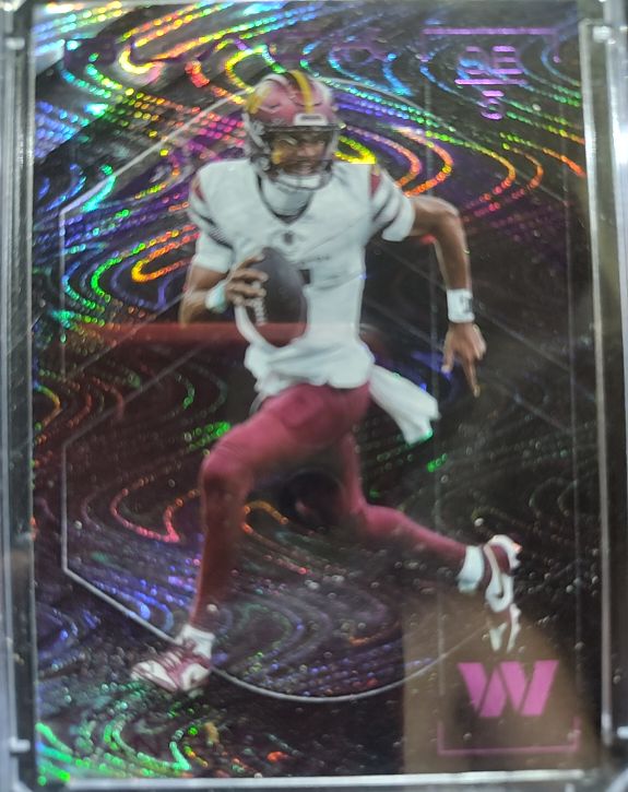 2024 Panini Donruss Vortex Jayden Daniels — front