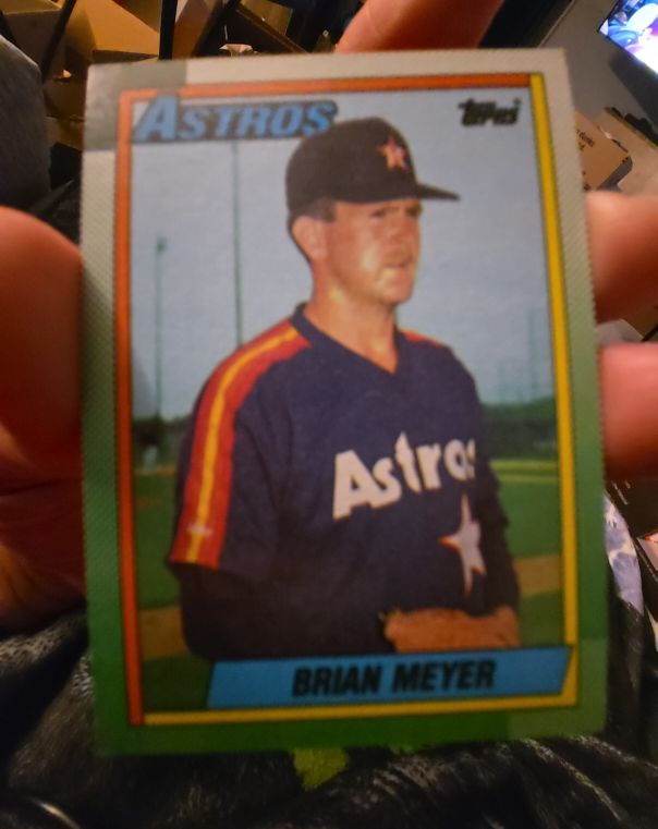 1990 Topps #766 Brian Meyer — front