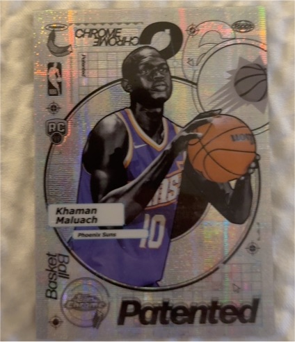 2025-26 Topps Chrome #PD-25 Khaman Maluach Patented — front