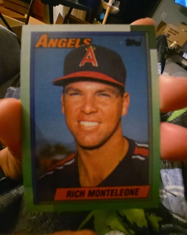 1990 Topps #99 Rich Monteleone — front