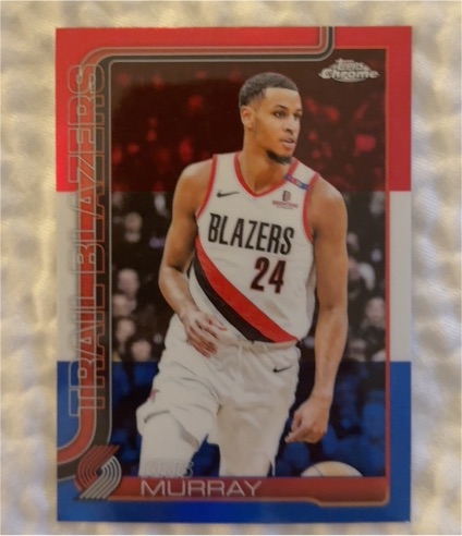 2025-26 Topps Chrome #217 Kris Murray — front