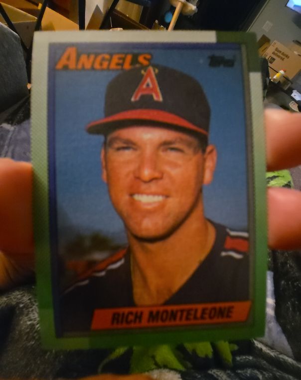 1990 Topps #99 Rich Monteleone — front