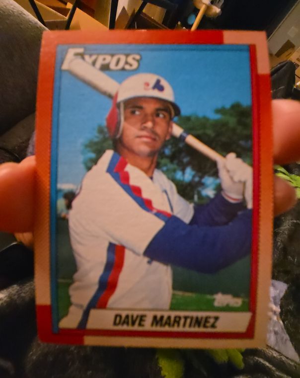 1990 Topps #228 Dave Martinez — front