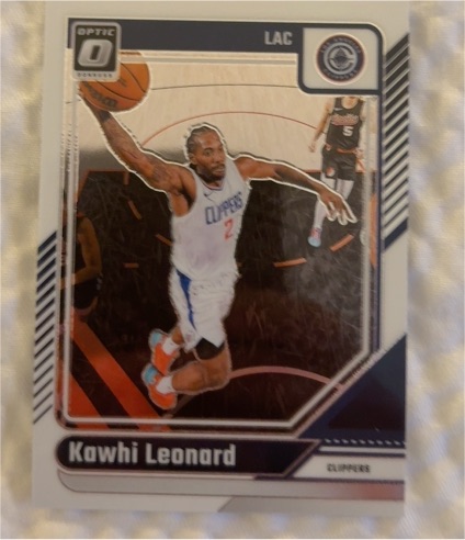 2024-25 Panini Donruss Optic #141 Kawhi Leonard — front