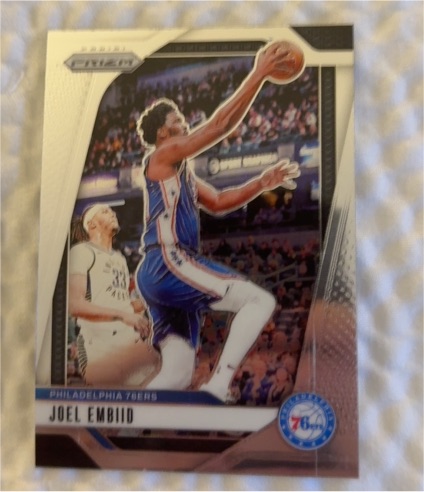2024-25 Panini Prizm #28 Joel Embiid — front