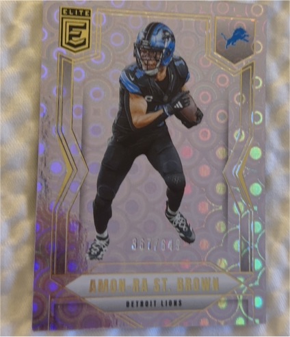 2025 Panini Donruss Elite #83 Amon-Ra St. Brown — front