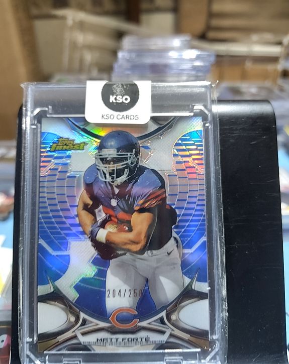 2015 Topps Finest #84 Matt Forte — front
