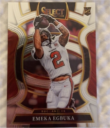 2025 Panini Select #37 Emeka Egbuka — front