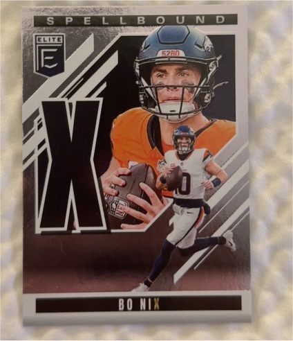 2025 Panini Donruss Elite #26 Bo Nix Spellbound — front