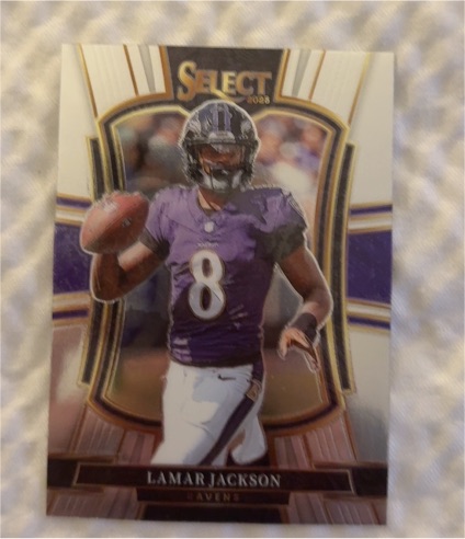 2025 Panini Select #160 Lamar Jackson — front