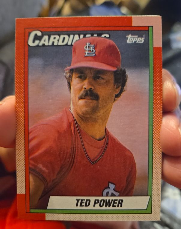 1990 Topps #59 Ted Power — front