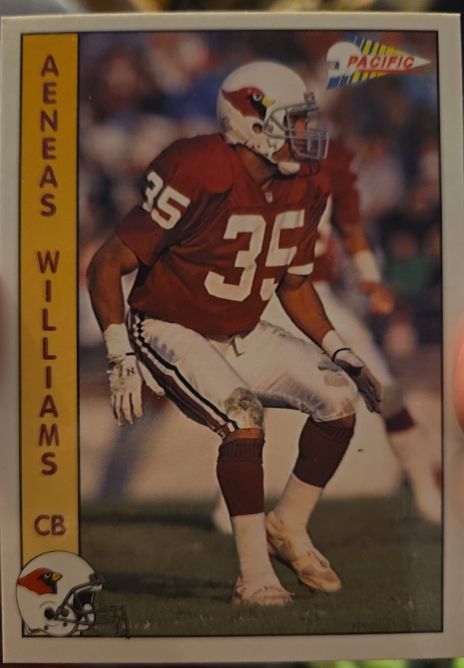 1992 Pacific #576 Aeneas Williams — front