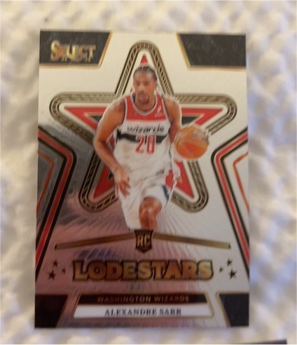 2024-25 Panini Select Lodestars #3 Alexandre Sarr — front