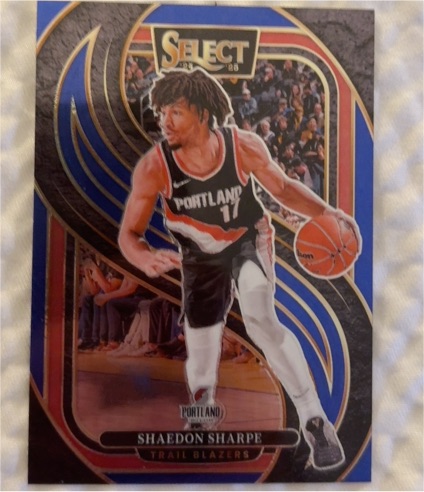 2024-25 Panini Select #152 Shaedon Sharpe — front