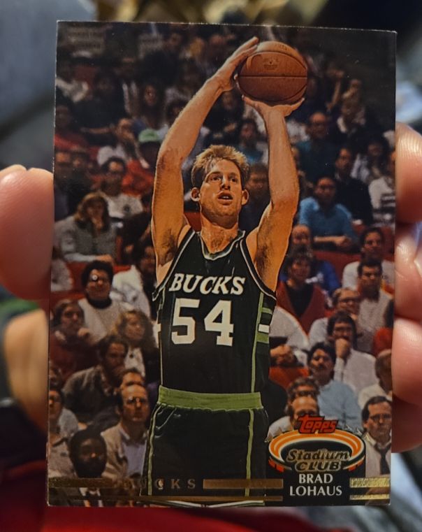 1992-93 Topps Stadium Club #356 Brad Lohaus — front