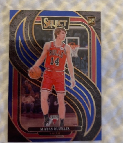 2024-25 Panini Select #166 Matas Buzelis — front