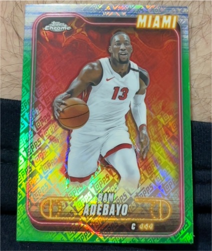 2024-25 Topps Chrome #33 Bam Adebayo — front