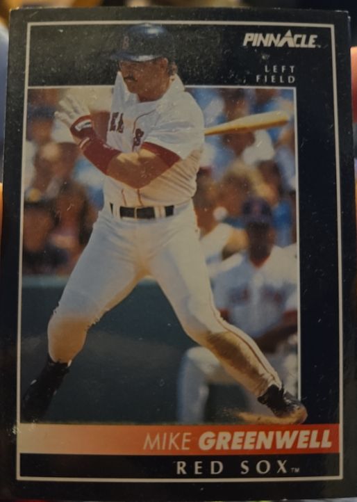 1992 Pinnacle #131 Mike Greenwell — front