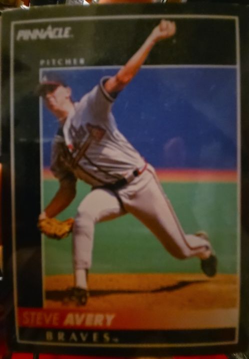 1992 Pinnacle #231 Steve Avery — front