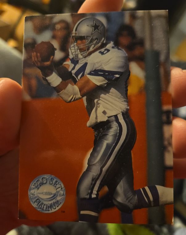 1991 Pro Set Platinum #24 Troy Aikman — front