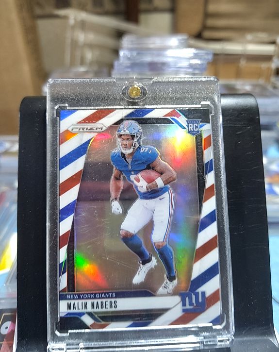2024 Panini Prizm #370 Malik Nabers — front
