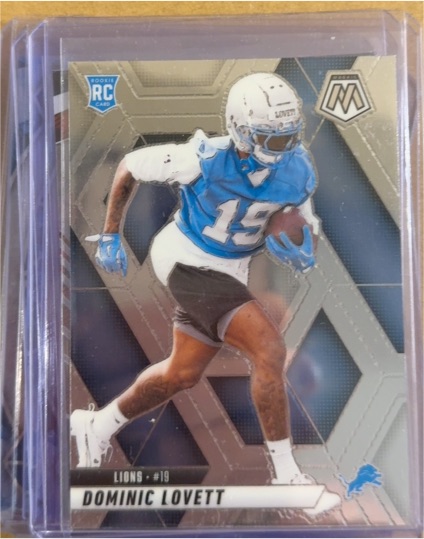 2025 Panini Mosaic #363 Dominic Lovett — front